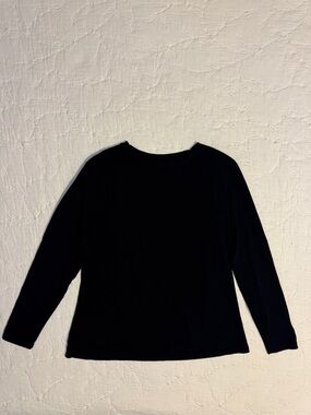Classic Black Long Sleeve Top